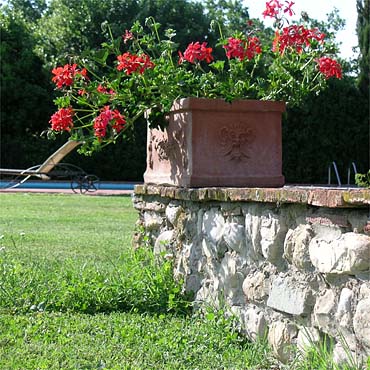 Casale Tagliafune: the garden